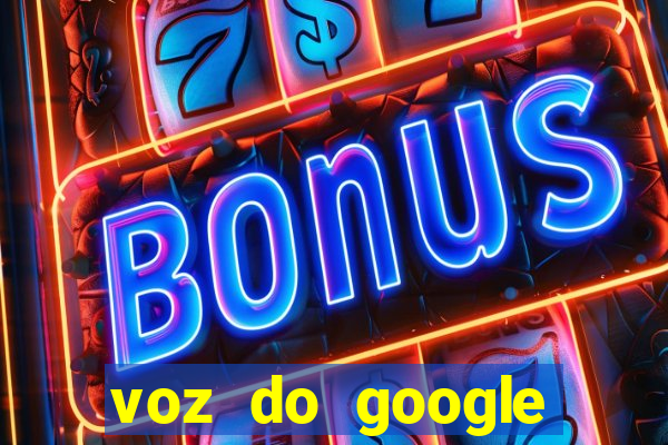 voz do google tradutor homem